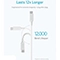 کابل تبدیل USB به Lightning/Type C/Micro USB انکر مدل A۸۴۳۶ PowerLine II طول ۹۰ سانتیمتر